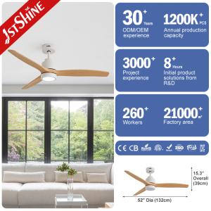 Buy cheap White Silent DC Ceiling Fan With 6 Speed Choice Smart Remote Control from wholesalers