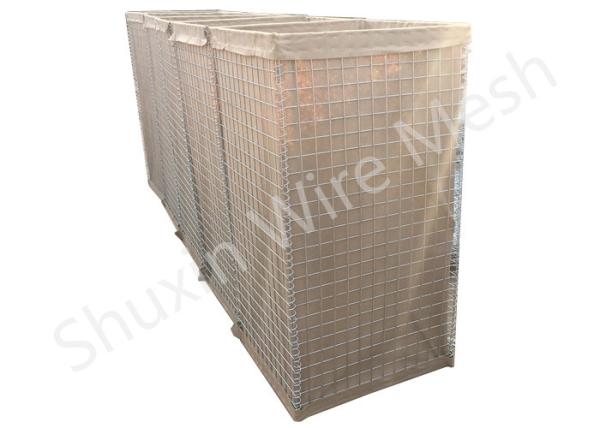 Buy cheap SX - 1 / Military Sand Wall HESCO Protection Barriers With Geotextile Cloth 4.0mm Dia from wholesalers