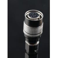 Buy cheap Hirose HR10A-7P-4S Metal Plug Circular Connector Brass Nickel Plating 4 Pin product