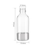 500ml Soda Stream Water Bottle Eco Friendly Plastic Pet Pctg For Household