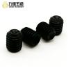 Buy cheap DIN 916 Flat Point Grub Screw Carbon Steel Black M7 M9 Black from wholesalers