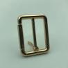 Buy cheap Golden Needle Point L25MM Custom Brass Belt Buckles plating finishing from wholesalers