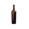 Buy cheap Elegant Amber Empty Glass Wine Bottles Custom Logo Round Shape from wholesalers