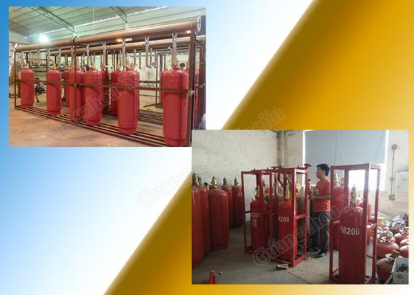 Buy cheap Chemical FM 200 Fire Suppression System Of 120L Type Cylinder from wholesalers