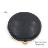 Buy cheap Bag accessories custom round gold plastic box clutch frame metal purse frame from wholesalers