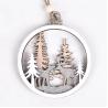 Buy cheap Wooden Christmas tree hanging ornaments create a Christmas family atmosphere from wholesalers