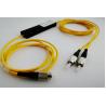Buy cheap High Stability GPON Fiber Cable Splitter 1X2 FC UPC Low Insertion Loss from wholesalers