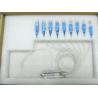 Buy cheap 0.9mm Fiber Optic Cable Splitter For FTTX / PON Networks , 1 × 8 PLC Fiber Splitter from wholesalers
