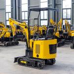 2190mm Track Width Hydraulic Crawler Excavator With Spare Parts