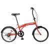 Buy cheap Comfortable Saddle Shimano Folding Street Bike 20 Inch ODM from wholesalers