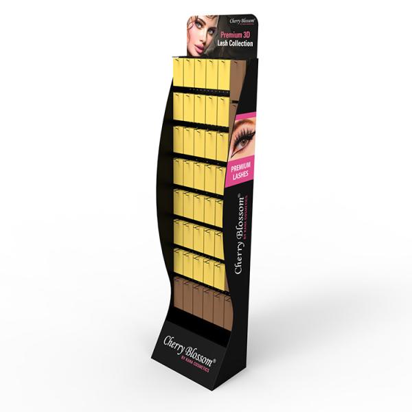 Buy cheap PVC Cosmetic Eyeshadow Display Stand Pegboard Vendor Display from wholesalers
