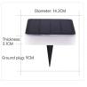 Buy cheap RoHS Certified RGB Outdoor LED Solar Pathway Lights 1.5W 80LM Magnetic Switch Control from wholesalers