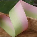 Two Tone Polyester-Cotton Print Satin Ribbon Hair Bows Material Accessories Gift
