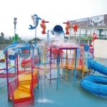 Ocean Kids Splash Water Playground House 18m*16m*8m Size Family Friendly