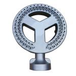 Cast Custom Aluminum Parts Replacement Grill Burner Diameter 150mm Shot Stem