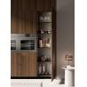 Buy cheap Customized Classic Wood Kitchen Cabinets Storage Solutions With White Cabinet from wholesalers