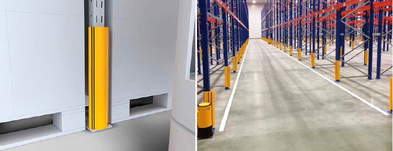 Flexible Rack Upright Protector