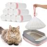 Buy cheap PLA PBAT Material Structure Heat Seal 15 mic Compostable Pet Poop Bags for Dogs and Cats from wholesalers