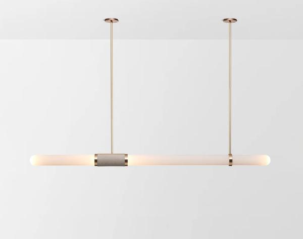 Buy cheap Modern Long Pendant Light Dimmable Pendant Light For Dining Room from wholesalers