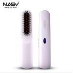 Wireless Men Quick Beard Home Hair Straightener LCD Straightening Brush Styling