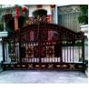 Buy cheap Decorotive Morden Cast Iron Door Residential Wrought Iron Electric Gates from wholesalers