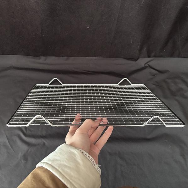 Cooling Rack Stainless Steel 304 Thick Wire Welded Metal Barbecue Trays Oven