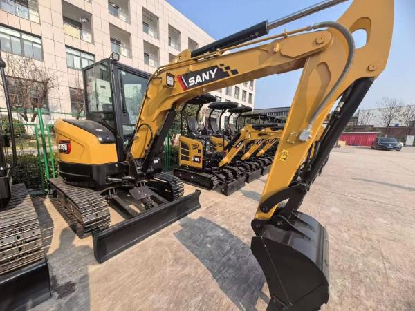 Buy cheap 20.4KW Used Sany SY35U Excavator Sany 3 Ton Excavator With Original Parts from wholesalers