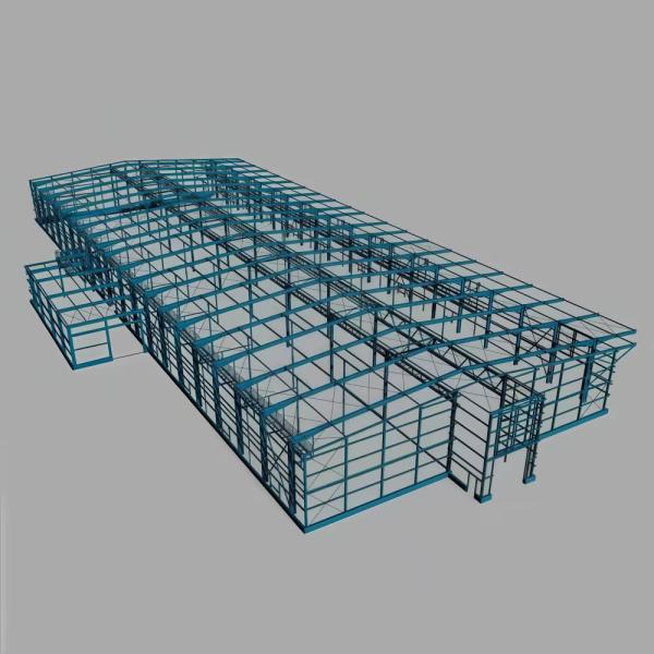 Buy cheap Customizable Pre Engineered Metal Building Steel Structure Q355 Q235B Grade from wholesalers