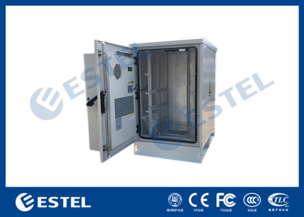 Buy cheap 20U Waterproof Outdoor Telecom Cabinet 1500W Base Station Cabinet from wholesalers