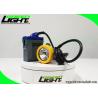 Buy cheap 15000lux High Brightness LED Miners Cap Lamp 6600mAh Rechargeable Batteries 2A Fast Charge from wholesalers