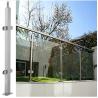 Buy cheap Outdoor Stairs 304 316 Stainless Steel Handrail Glass Railing from wholesalers