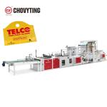 Punching Shopping Bag Making Machine Sine Wave Round Head 100PCS/Min 2 Lines