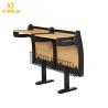 Buy cheap Metal frame Plywood College Student Desk And Chair Set 5 Years Guarantee from wholesalers