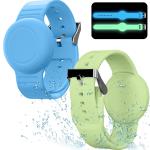 Kids Waterproof Silicone Air Tag Bracelet Wristband Lightweight GPS Tracker