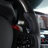Buy cheap BMW G20 G30 G28 Black Perforated Leather Carbon Fiber Steering Wheel Customize from wholesalers