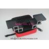 Buy cheap Zipper Cosmetic Travel Case , Red And Black Professional Travel Makeup Bag from wholesalers