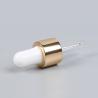 Buy cheap 60ml Essential Oil Dropper Caps Tops Shiny Gold Aluminium 20/410 from wholesalers