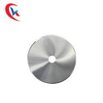 Round Circular Slitter Blades Knife 90 - 93 HRC For Cutting Paper Fabric