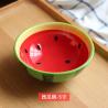 Buy cheap Creative Hand Painted Baking Ceramic Bowl , Watermelon Pattern Porcelain Ice Cream Bowls from wholesalers