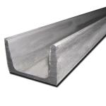 Custom 50mm*37mm 400mm*104mm 316 SS Channel Pickling Surface Bar