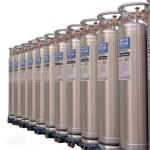 Chemical Cryogenic Dewar Cylinder 195l With Frame For Lar Lco2 Lo2 Ln2