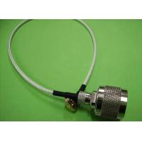Buy cheap Modules Semi Rigid Cable Assemblies N Straight Male To MCX Male Right Angle product