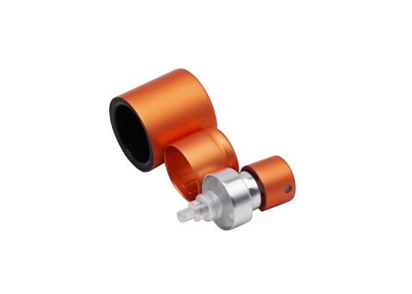 Buy cheap 15mm Orange Cylinder Magnetic Perfume Cap Cosmetci Packaging from wholesalers