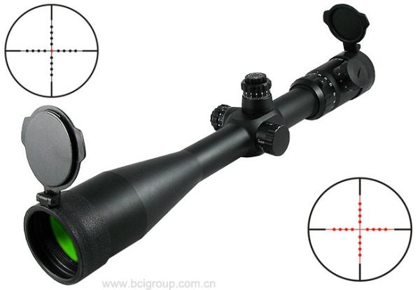 optics sniper riflescope 6-25×50 long eye relief illuminated riflescopehunting