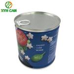 Food Tin Cans for 208g Round Baby Healthy Snack Metal Tin Cans Food Grade Custom