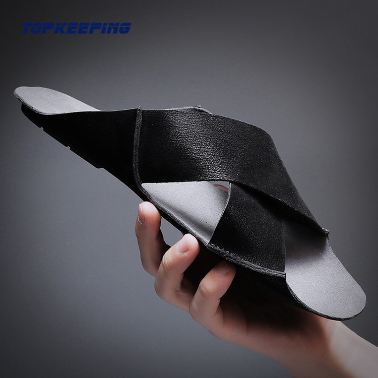 Man Fasten Summer Rubber Sole Sandal Shoes For Male