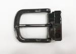 Gun Metal Nickel Free Clamp Belt Buckle 1 3/8 Inch ( 35 mm ) With Round Shape