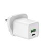 Buy cheap 30W USB C USB A GaN Fast Charger Aluminum Alloy USB Type C Travel Adapter from wholesalers