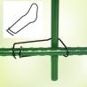 Buy cheap 20mm Sturdy Black Vertical Garden Stake Steel Spring Clip from wholesalers