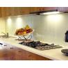 Buy cheap Baker White Painted Glass Backsplash Maximum size 2000 mm * 6000 mm from wholesalers